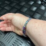 Metal Zipper Bracelet Small 19.55cm