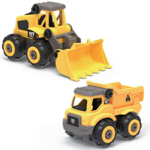 Build-ables Building Site Vehicles 2 in 1
