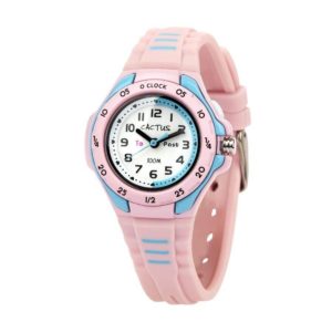 Cactus Time Teaching Pink/Aqua Watch