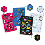 Djeco DJ5079 Mystery Animal Observation & Speed Card Game