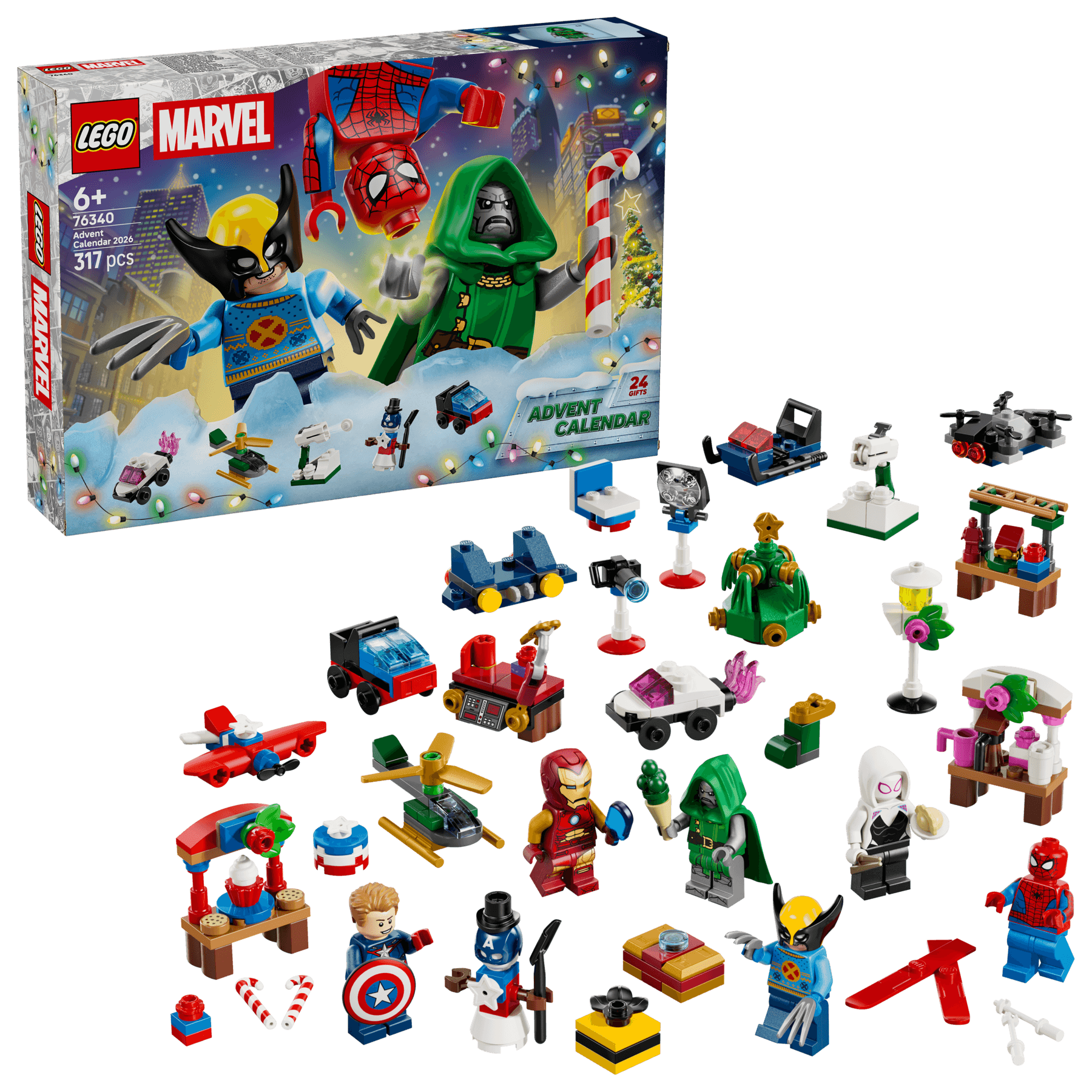 LEGO Marvel 76340 Advent Calendar 2026