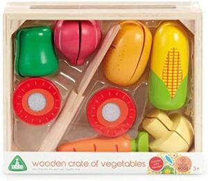 ELC Wooden Vegetables Crate