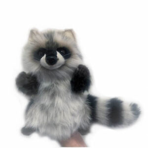 Hansa Raccoon Puppet 45cm