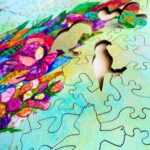 Twigg Puzzles Botanical Swallow 315pc Wooden Puzzle