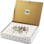 Deluxe Holiday Cards Merry Evergreens 20pk