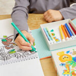 Tiger Tribe Colouring Set Zoo