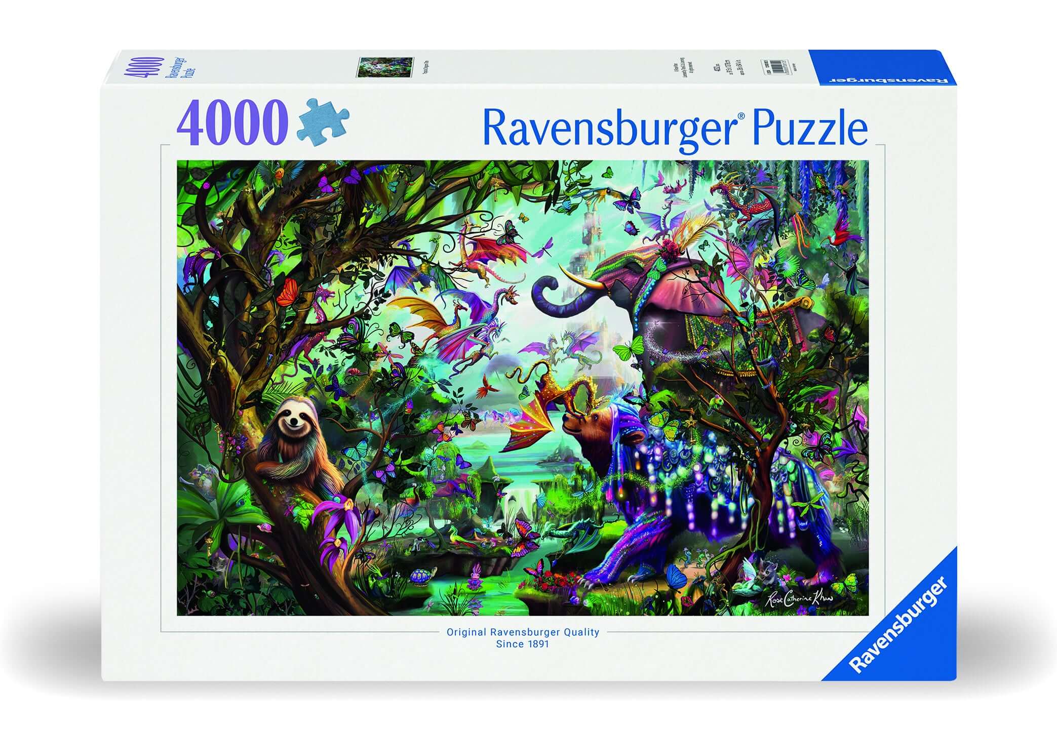 Ravensburger Tropical Dragons Puzzle 4000pc