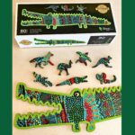 Twigg Puzzles Mr Croc 80pc Wooden Puzzle