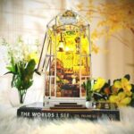 DIY Miniature Book Nook Garden House