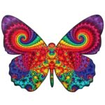 Twigg Puzzles Brilliant Butterfly 167pc Wooden Puzzle
