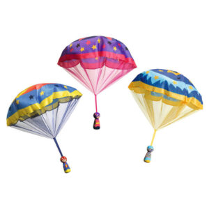 Djeco DJ0151 Flying Hero Parachutes (ea)