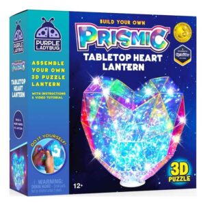 Prismic Table Top Heart Lantern 3D