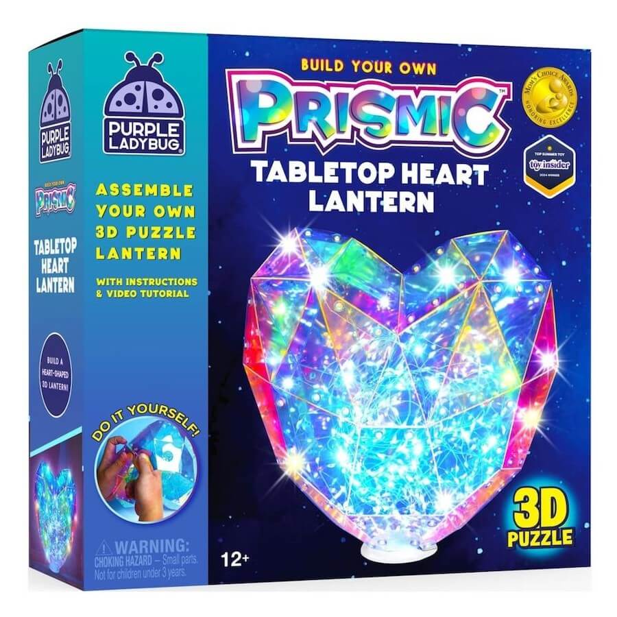 Prismic Table Top Heart Lantern 3D
