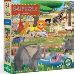 Eeboo Savanna Puzzle 64pc