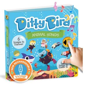 Ditty Bird Animal Songs Sound Book (USB-C)