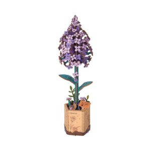 DIY Miniature Wood Bloom Lilac