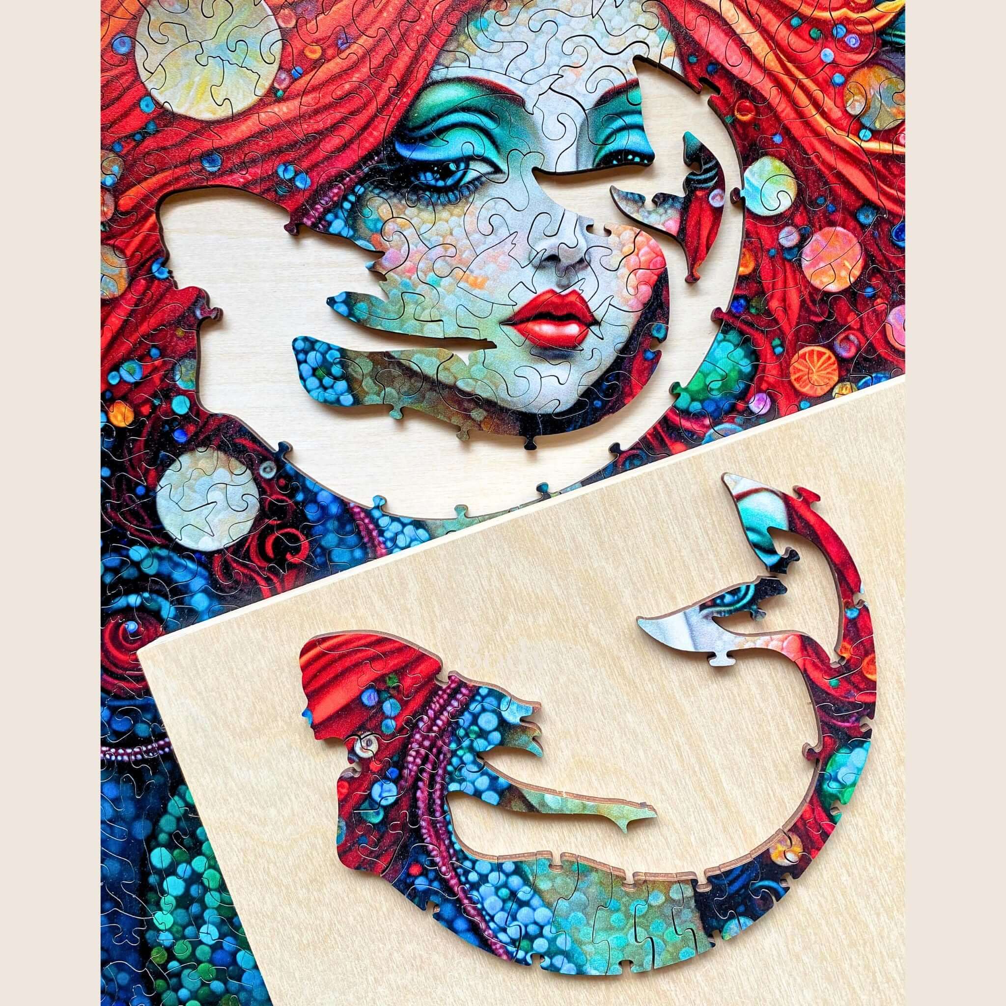 Twigg Puzzles Mesmerising Mermaids 318pc Wooden Puzzle