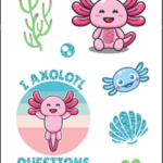 Axolotls Stickers