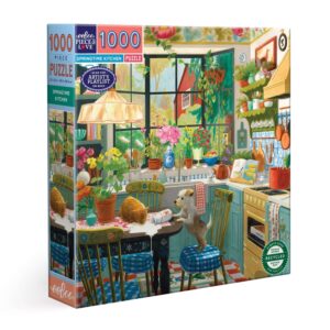 eeBoo Springtime Kitchen Puzzle 1000pc