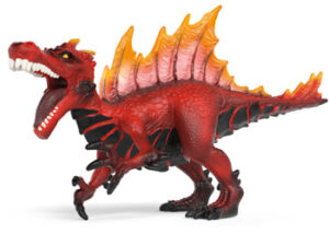 Schleich 70834 Fire Saurian vs Jungle Lizard