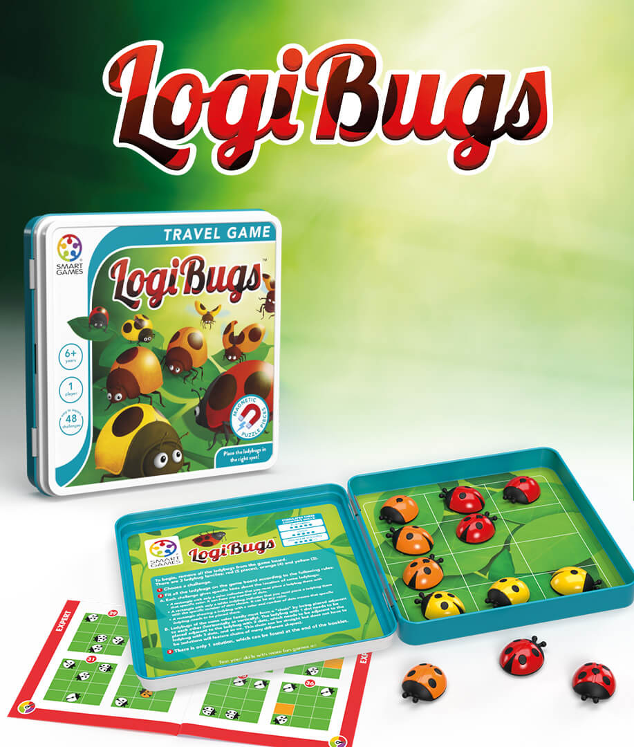 Smart Games LogiBugs Travel Game