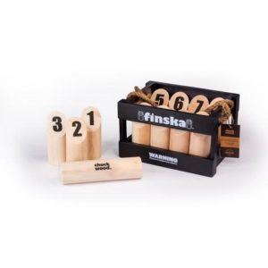 Planet Finska Wooden Game Black Painted