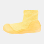 Organic Hybrid Walking Socks Dreamtime Footsteps - Banana Size AU3