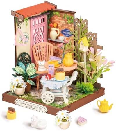 DIY Miniature House Fancy Tea Yard DIY Miniature House Fancy Tea Yard