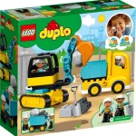 LEGO Duplo 10931 Truck & Tracked Excavator