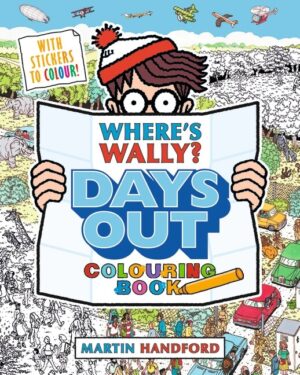 Wheres Wally? Days Out Colouring Book