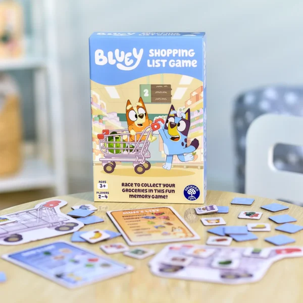Bluey Shopping List Game