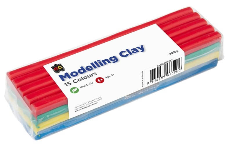 Multicoloured Modelling Clay 500g Imagine If